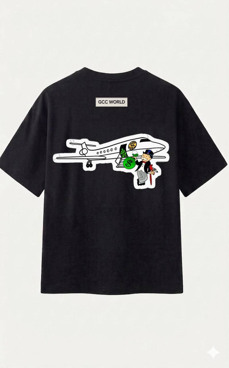 Jet Setter Tee Black