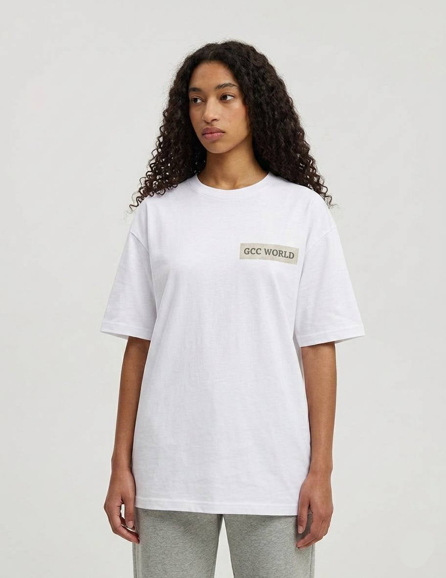 Kuwait Stamp Tee – Vintage Towers Edition