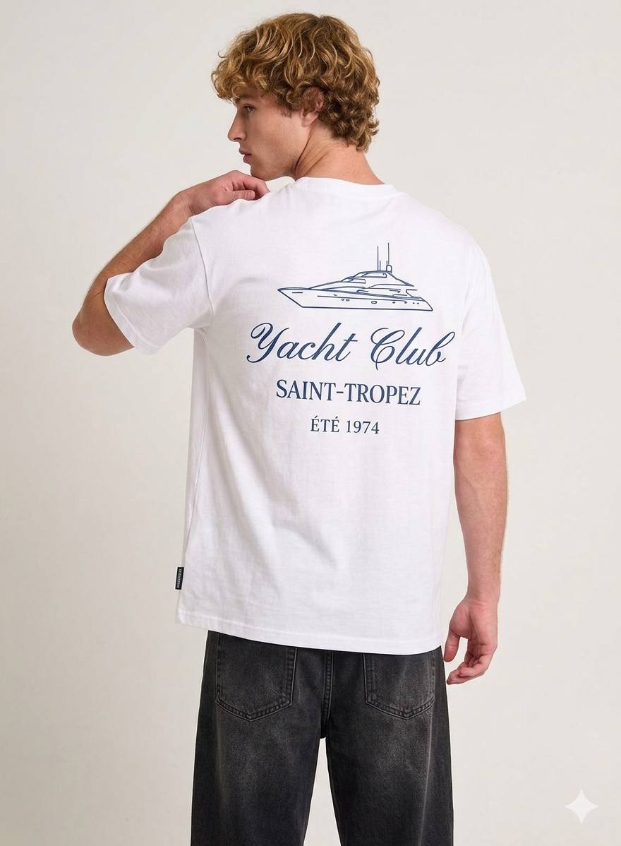 Yacht Club Tee – Saint-Tropez 1974 Edition