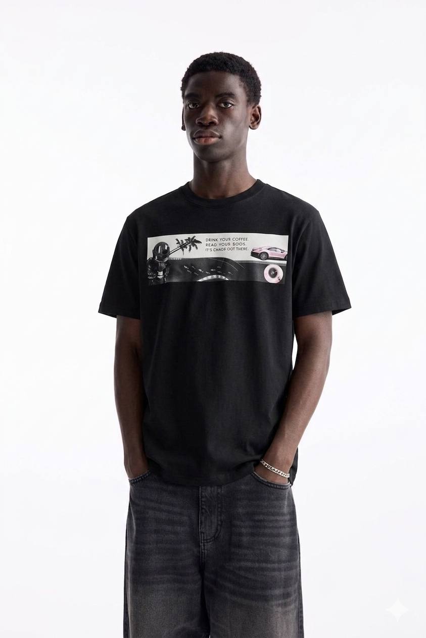 Chaos Collage Tee