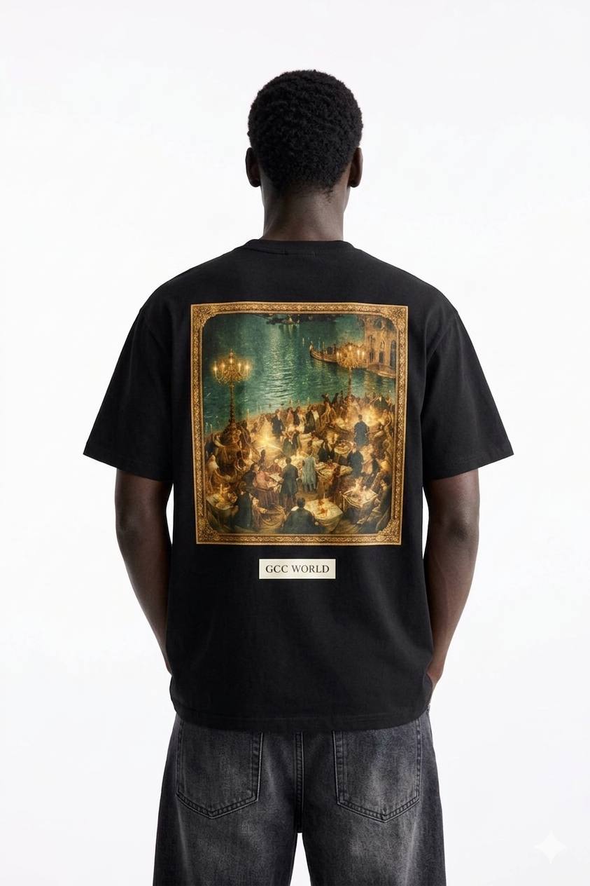 Midnight Banquet Frame Tee