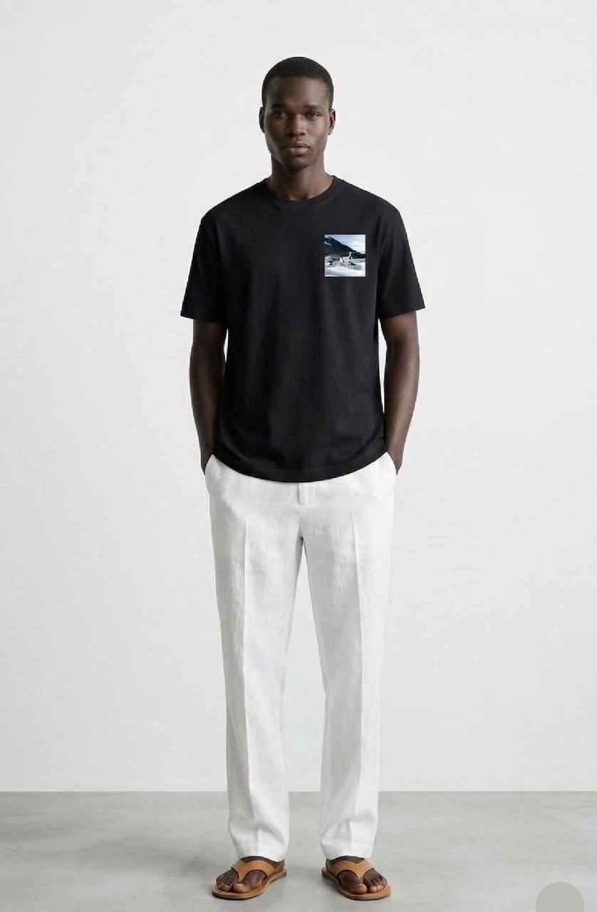 Midnight Jet Run Tee