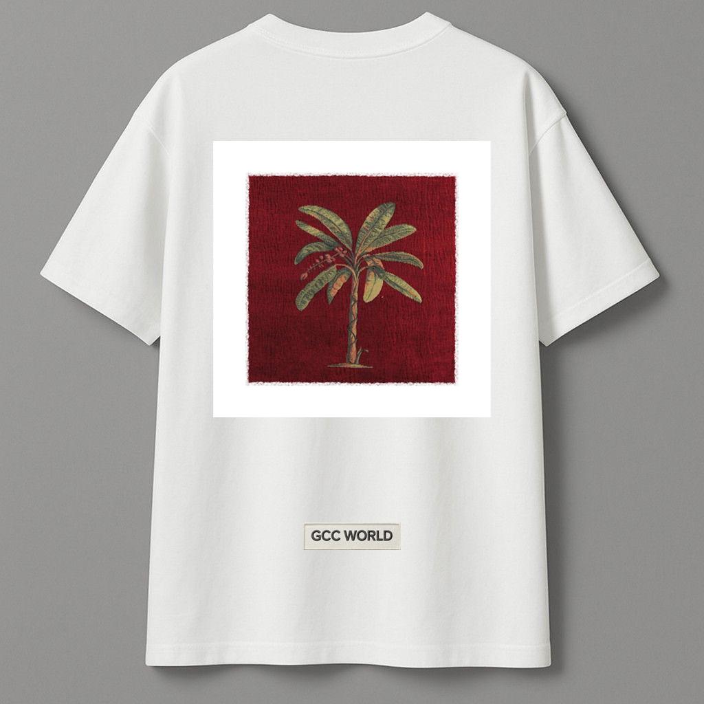 Crimson Palm Tee