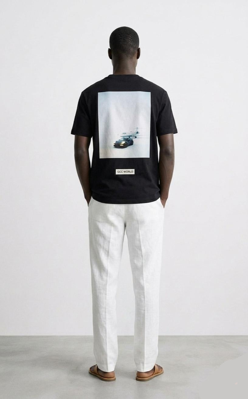 Midnight Jet Run Tee