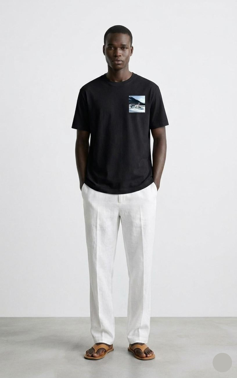 Midnight Jet Run Tee