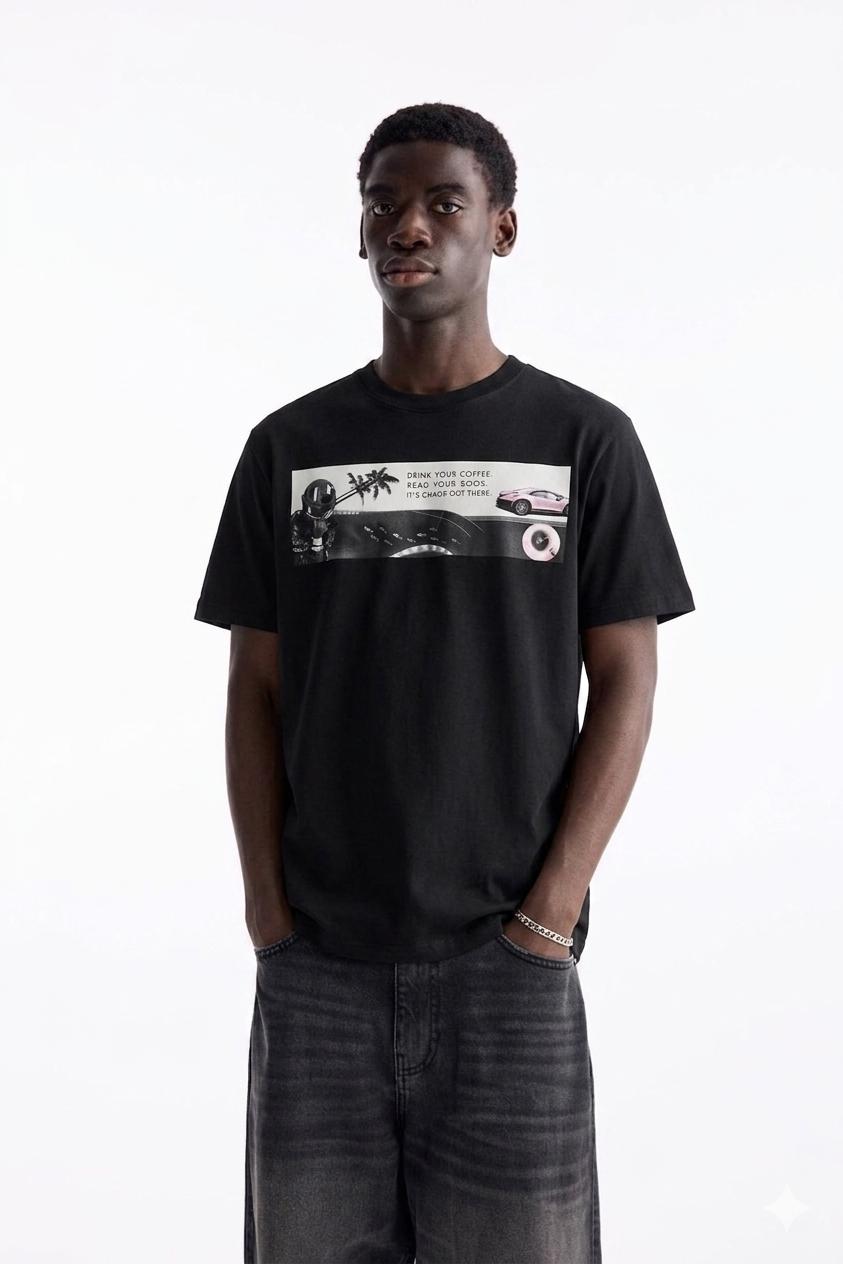 Chaos Collage Tee