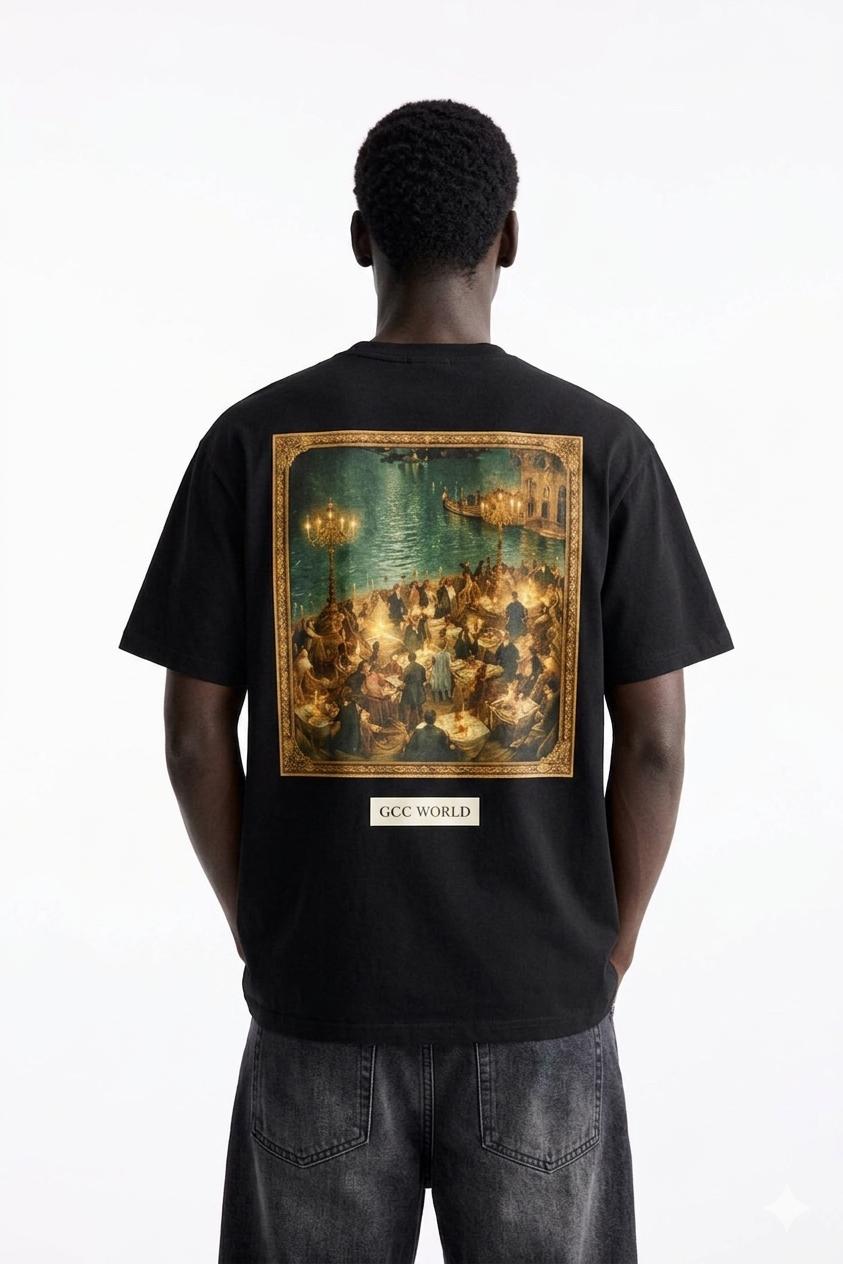 Midnight Banquet Frame Tee