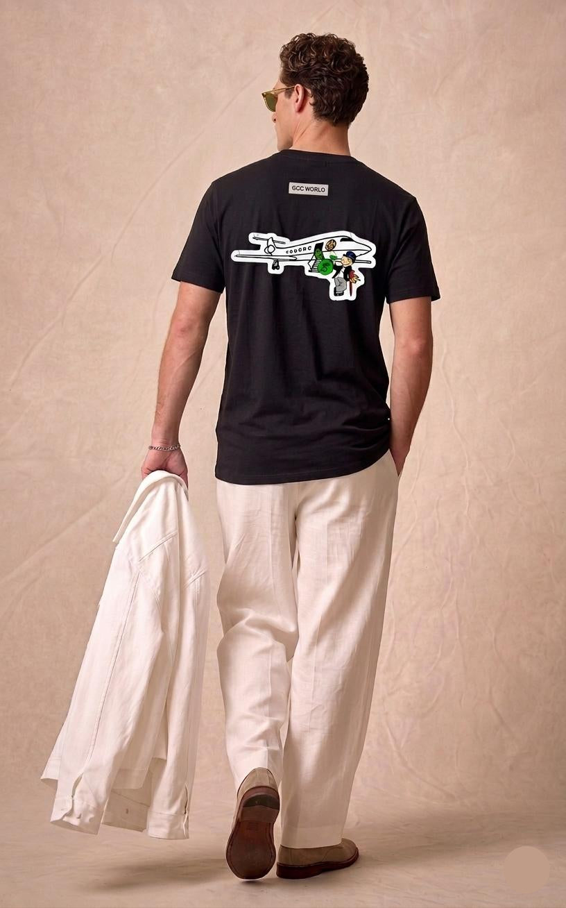 Jet Setter Tee Black