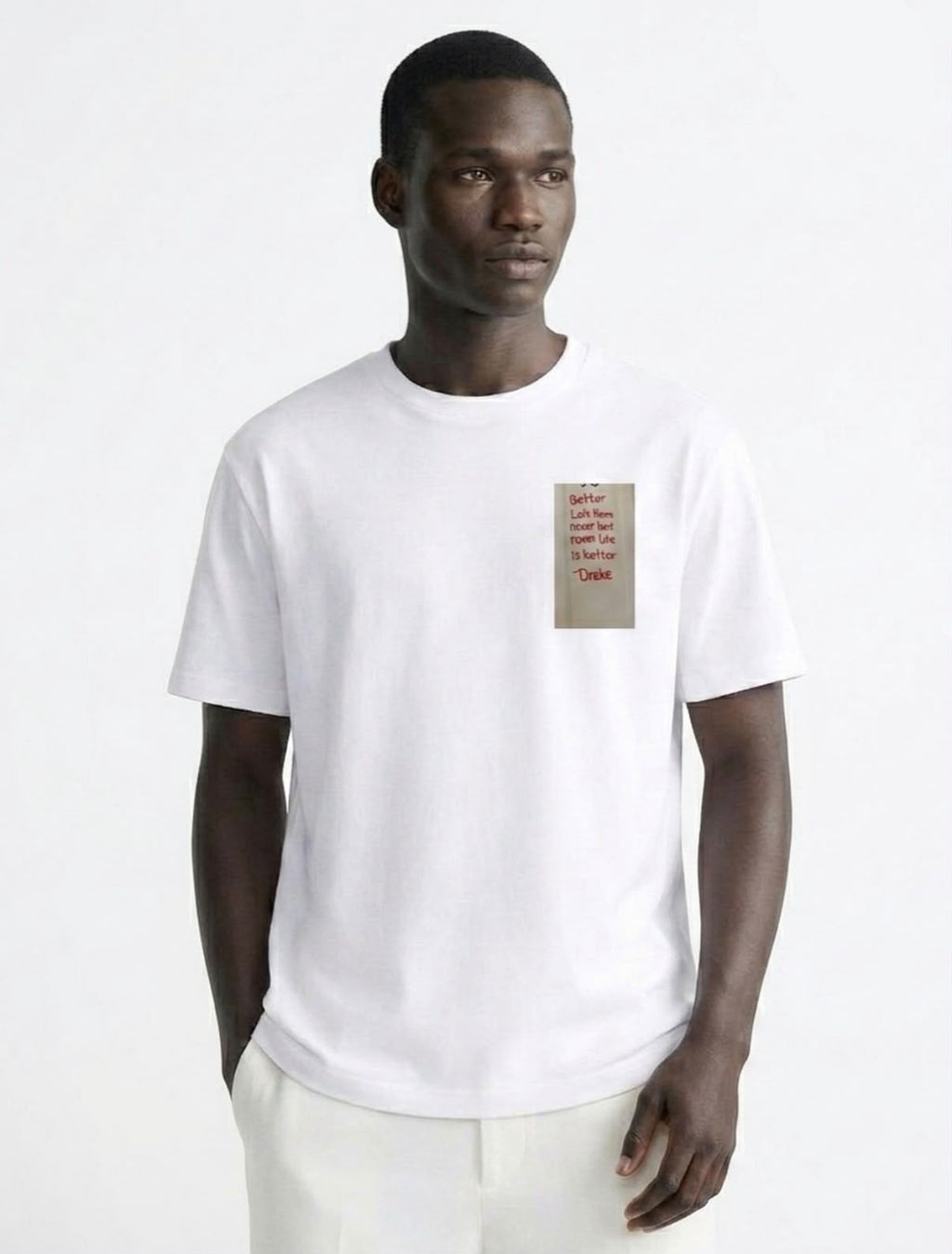 Reflection White Tee