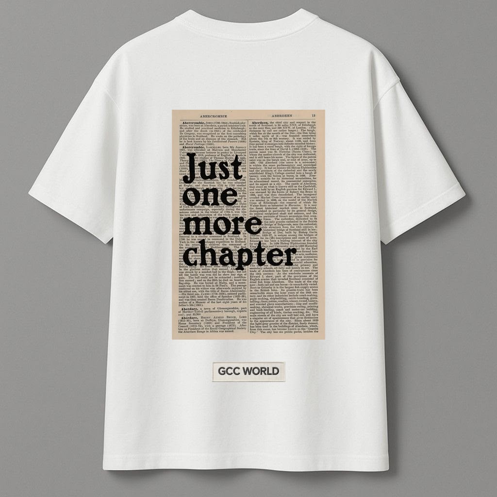 Just One More Chapter Tee