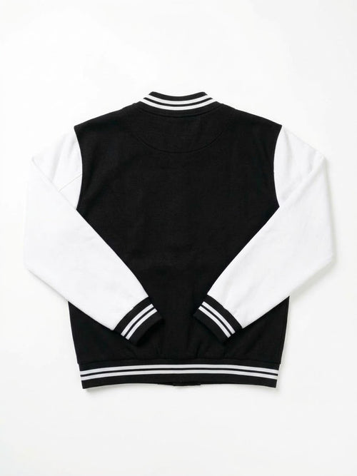 Black & White Varsity Jacket